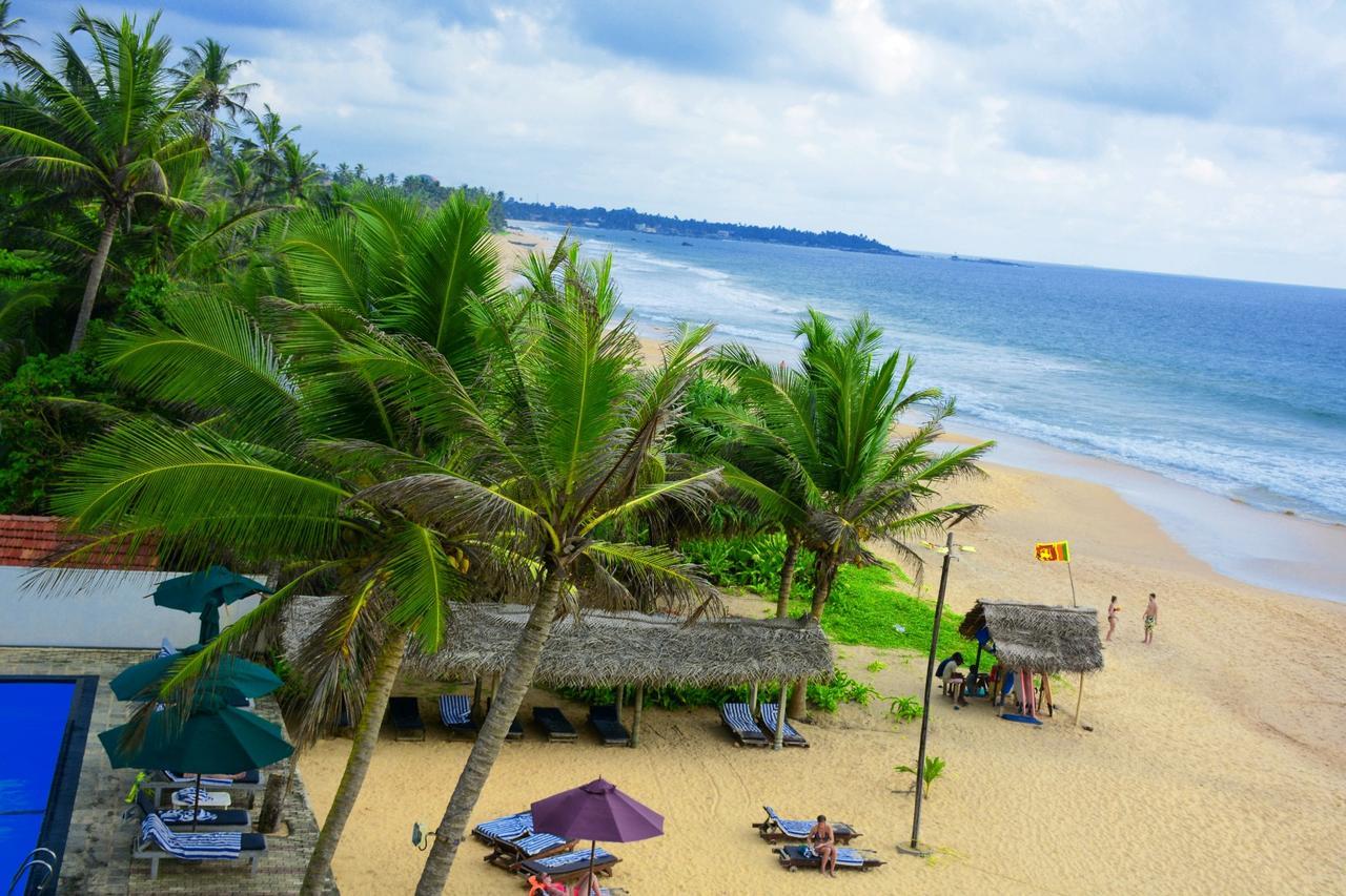 Ranmal Beach Hotel Хиккадува Экстерьер фото